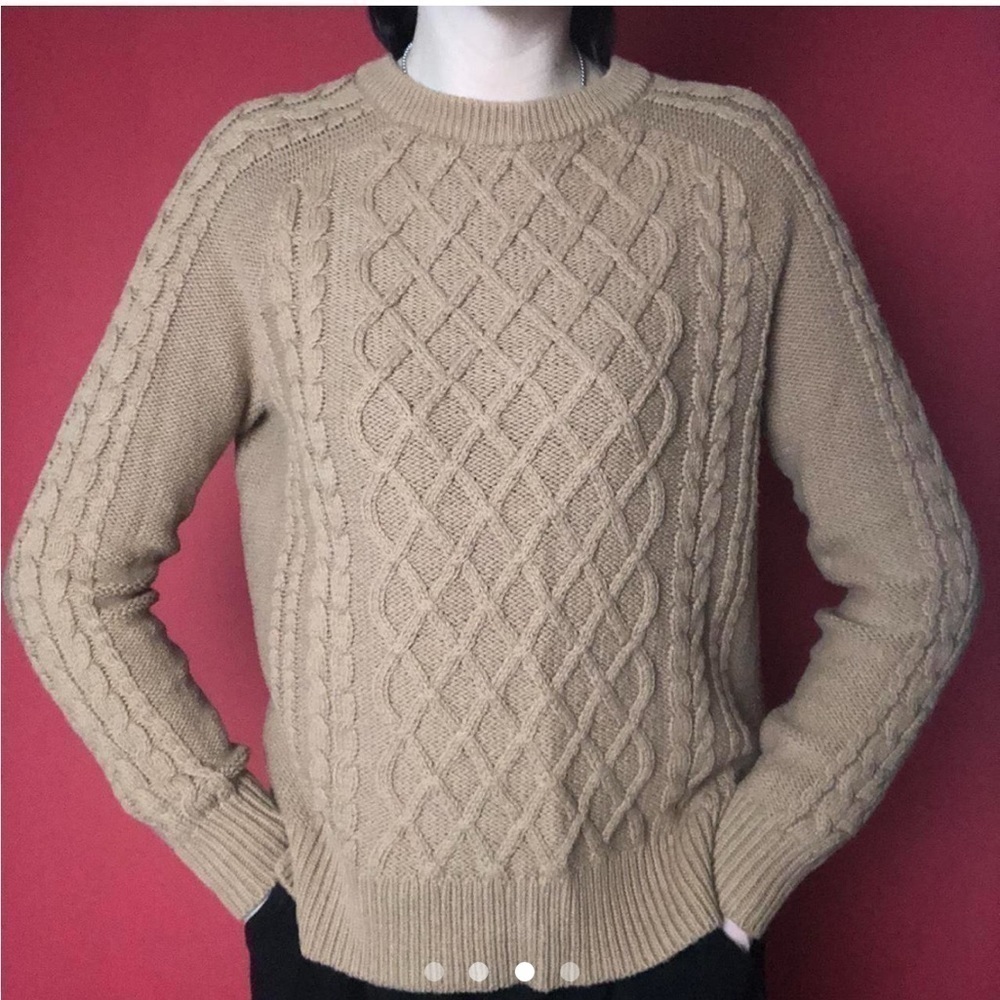 Light brown patterned sweater π€π€ββββββββββββββββββββββββββ - Picture 3 of 4